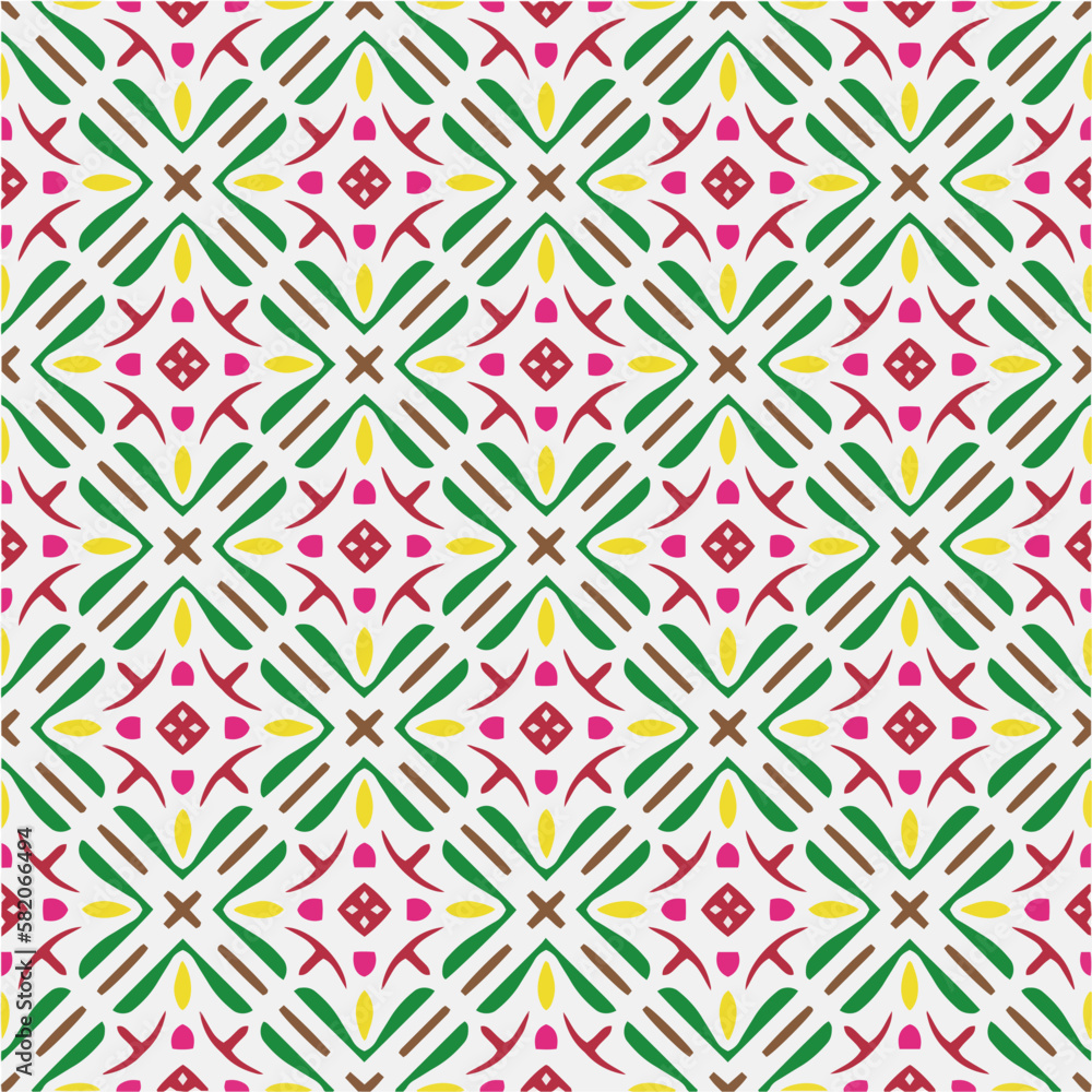 Abstract ethnic rug ornamental seamless pattern.Perfect for fashion, textile design, cute themed fabric, on wall paper, wrapping paper and home decor. Abstract ethnic rug ornamental seamless pattern.Perfect for fashion, textile design, cute themed fabric, on wall paper, wrapping paper and home decor.