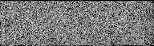 Chaotic pencil hatch texture with scratchy strokes, scrawls, and abstract shapes. Grayscale backdrop for artistic or doodle inspired design. Vector
