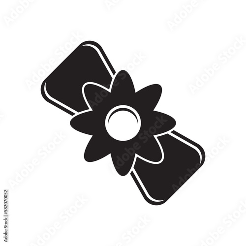 Hair pin symbol icon,logo illustration design template
