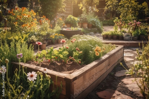 Eco-friendly gardening tools and accessories Generative AI