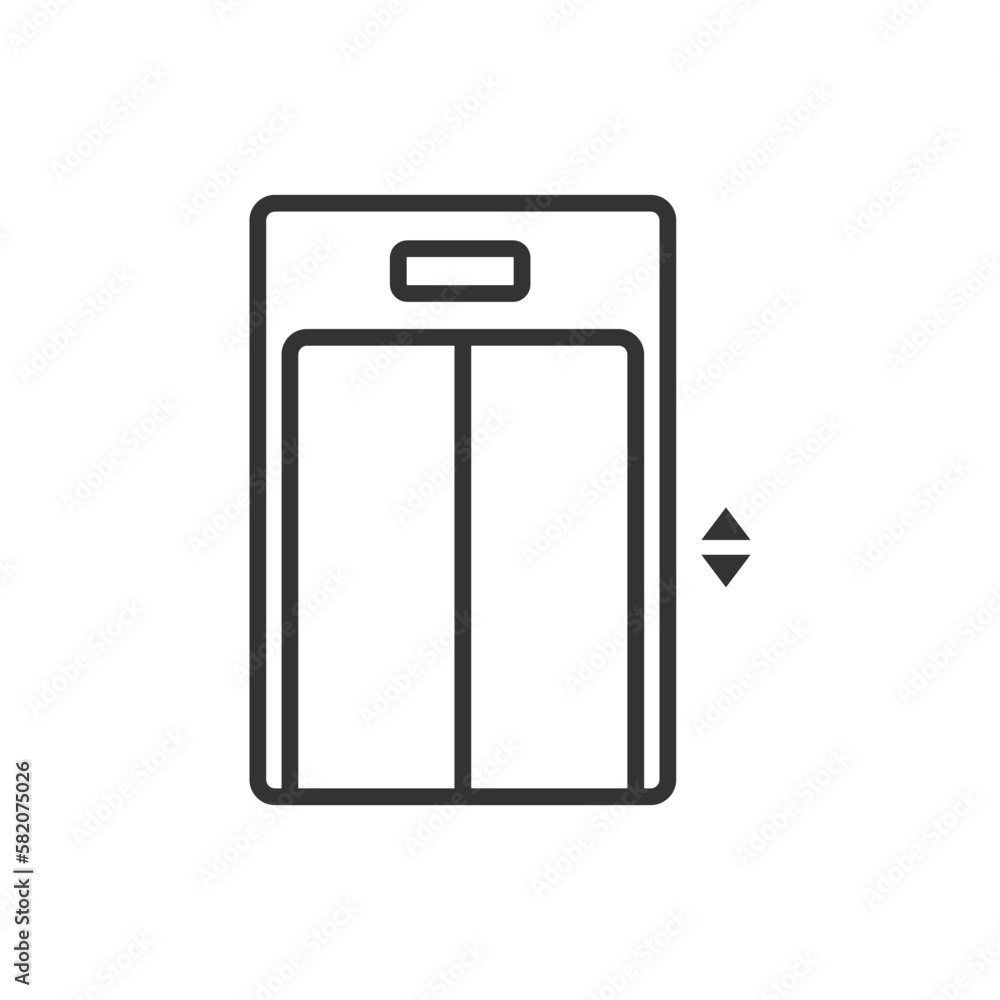 elevator icon isolated on white background. lift icon trendy and modern symbol for logo, web, app, UI. elevator icon simple sign elevator icon isolated on white background. lift icon trendy and modern symbol for logo, web, app, UI. elevator icon simple sign