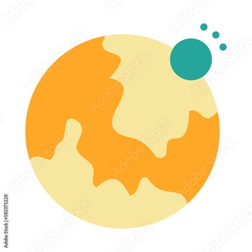 earth flat icon