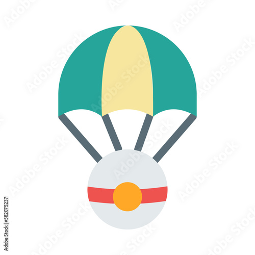 lander flat icon