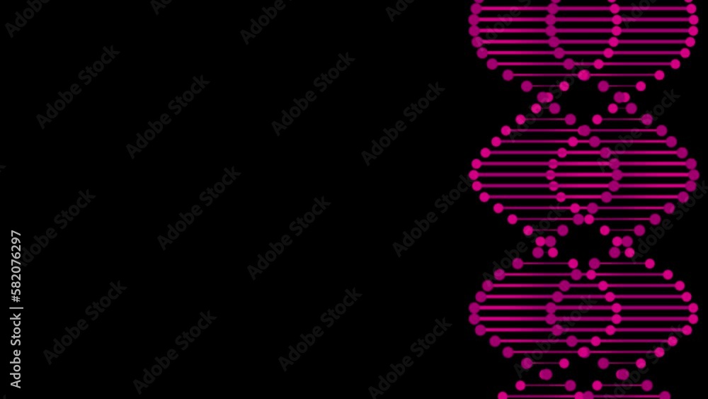 DNA Helix on Colorful Background DNA Helix on Colorful Background