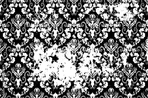 Rustic grunge texture with grain and stains. Abstract noise background. PNG graphic illustration with transparent background.