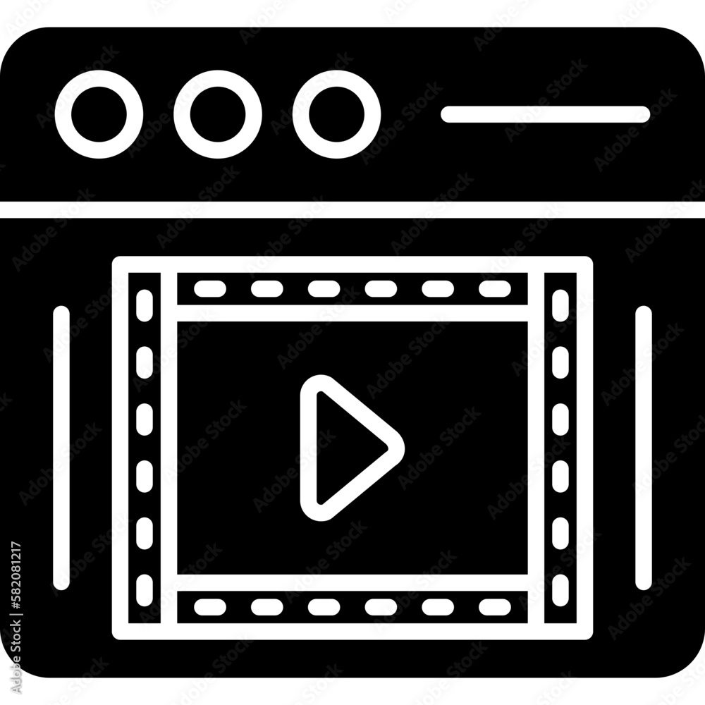 Obraz premium Video Editing Icon