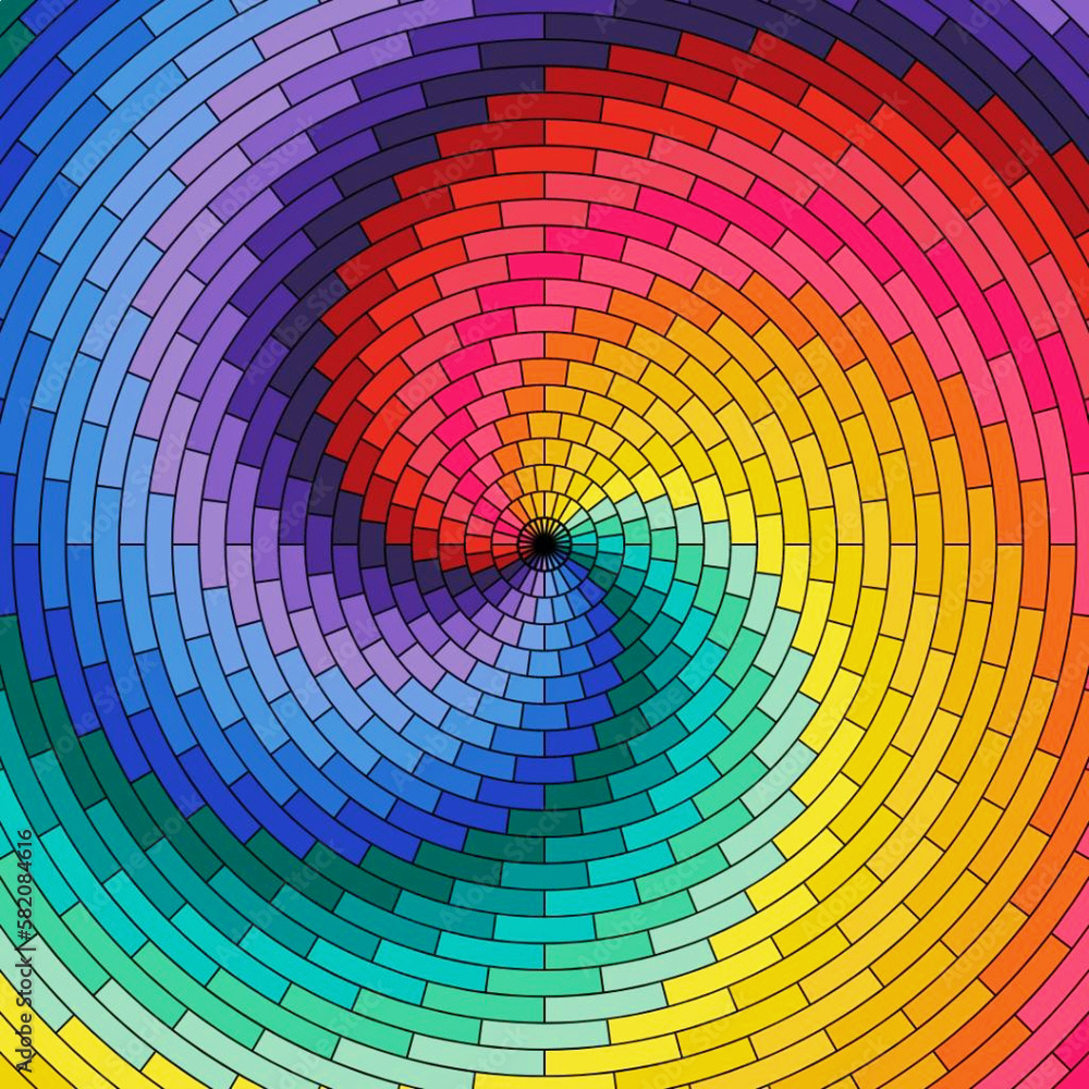 abstract background with rainbow 3 D image abstract background with rainbow 3 D image