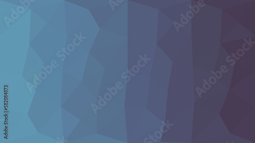 Dégradés de couleurs en Low Poly paysage