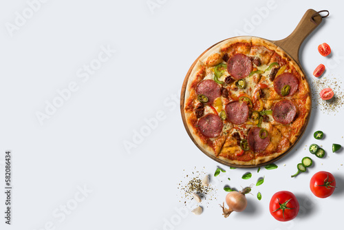 Pizza / Textfreiraum
