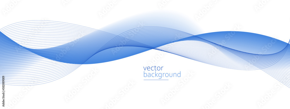 Flowing blue curve shape with soft gradient vector abstract background, relaxing and tranquil art, can illustrate health medical or sound of music. Flowing blue curve shape with soft gradient vector abstract background, relaxing and tranquil art, can illustrate health medical or sound of music.
