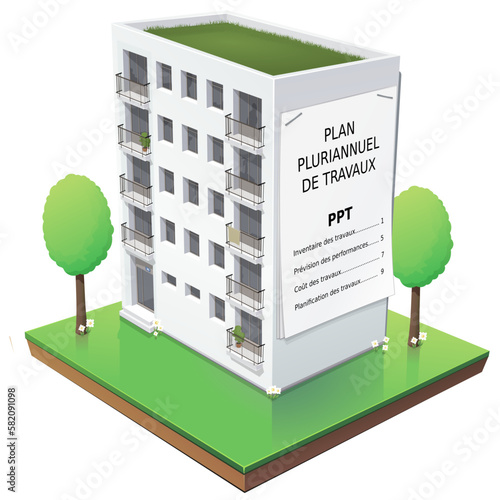 Immeuble et plan pluriannuel de travaux (PPT)