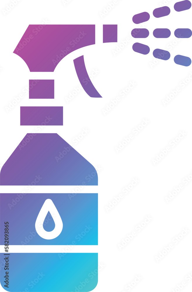 Spray bottle Vector Icon Design Illustration Spray bottle Vector Icon Design Illustration