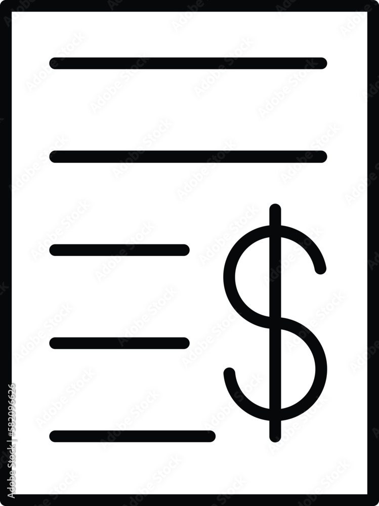 Invoice dollar