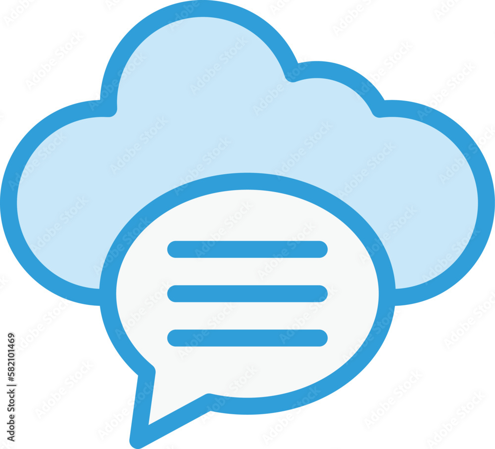 Chat bubble Vector Icon Design Illustration Chat bubble Vector Icon Design Illustration