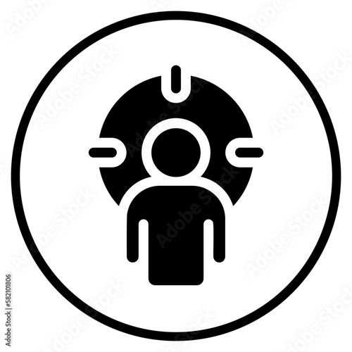 target glyph icon