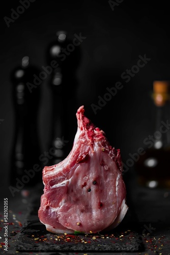 raw beef steak