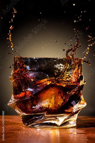 splash of whiskey