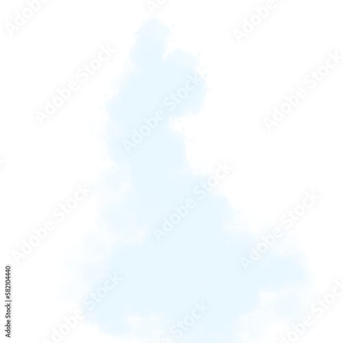 Cloudy smoke illustration.fog illustration.cloud