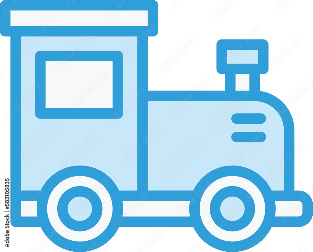 Train engine Vector Icon Design Illustration Train engine Vector Icon Design Illustration