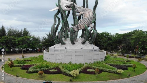 Sura and Baya Monument Aerial 3