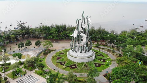 Sura and Baya Monument Aerial 2