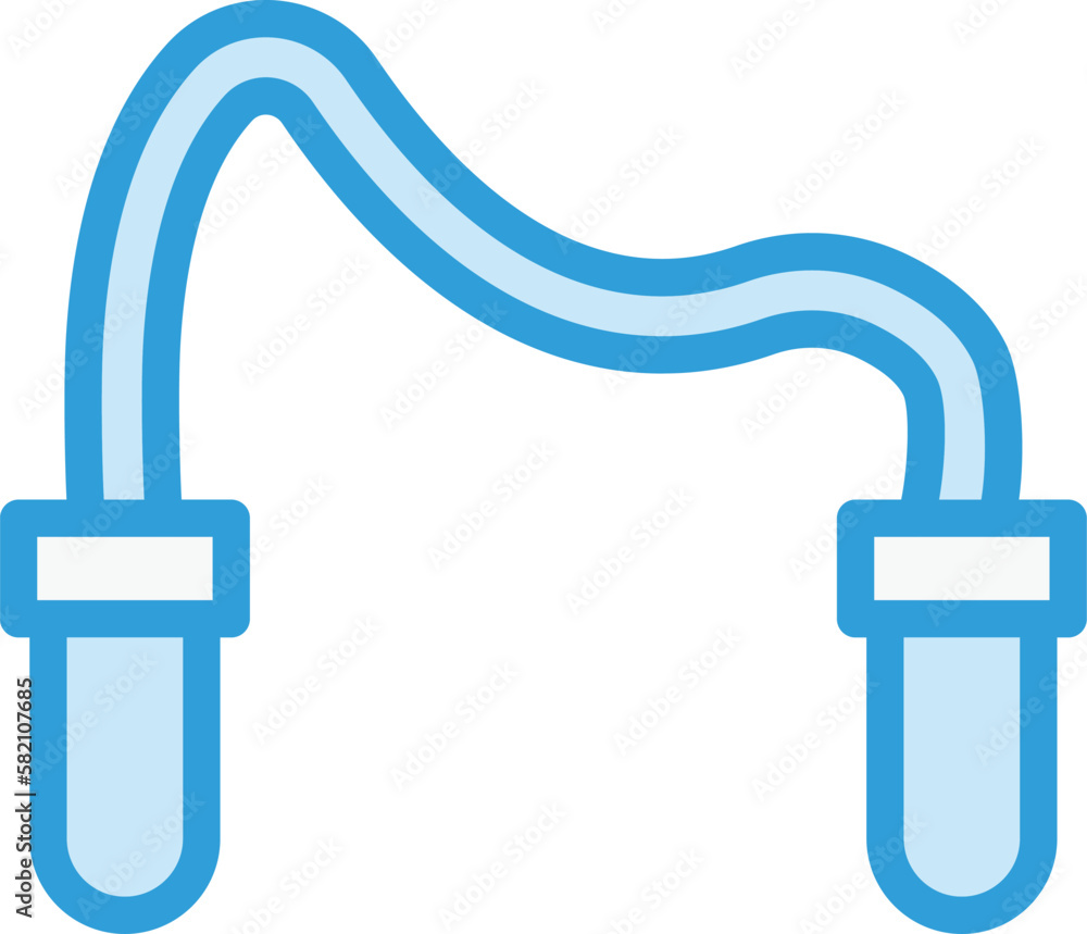 Jumping rope Vector Icon Design Illustration Jumping rope Vector Icon Design Illustration
