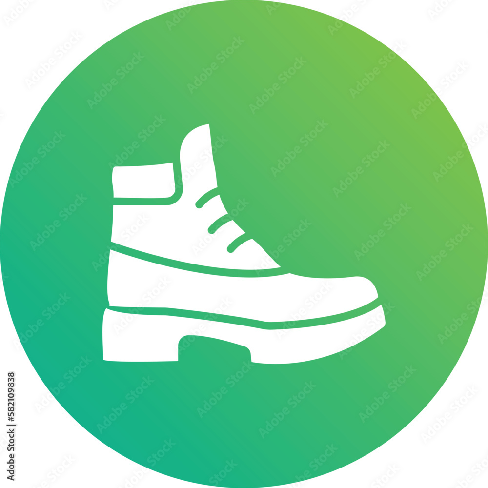 Boots Vector Icon Design Illustration Boots Vector Icon Design Illustration