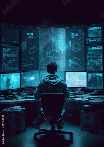 Safeguard monitoring room