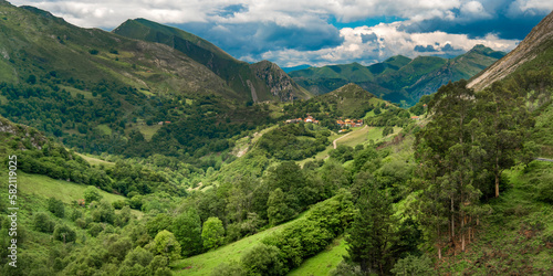 Protected Landscape of Sierra de Cuera, Asturias, Spain, Europe photo