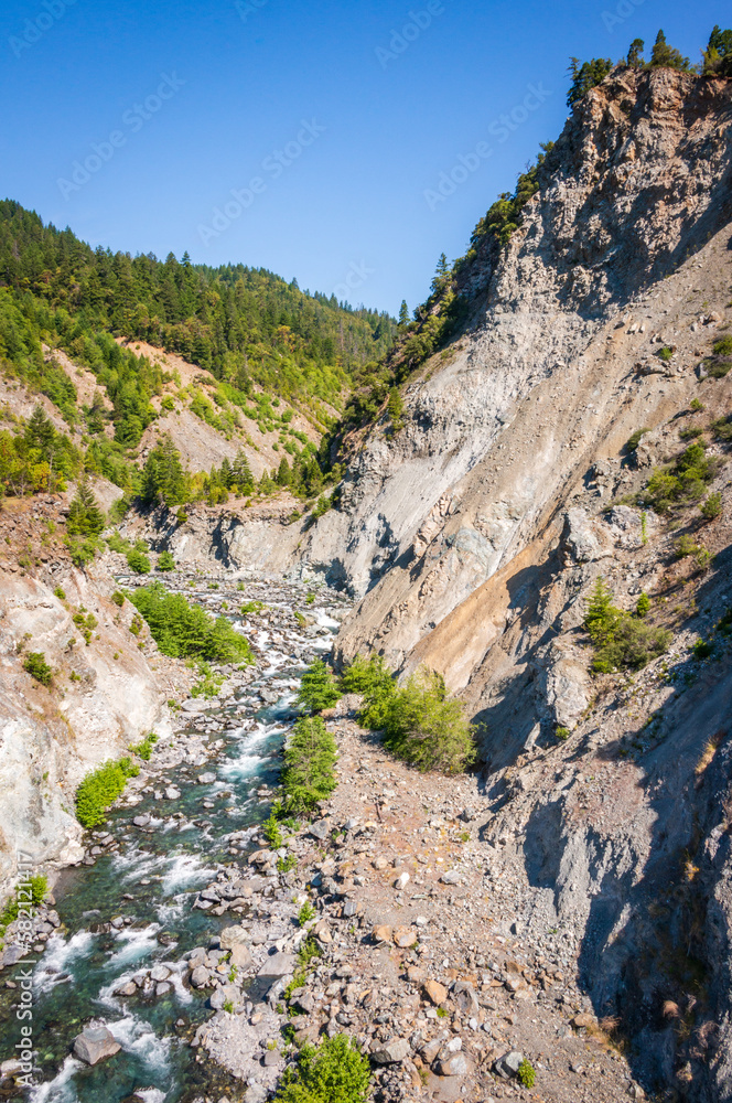 Stream at Klamath National Forest, California Stream at Klamath National Forest, California