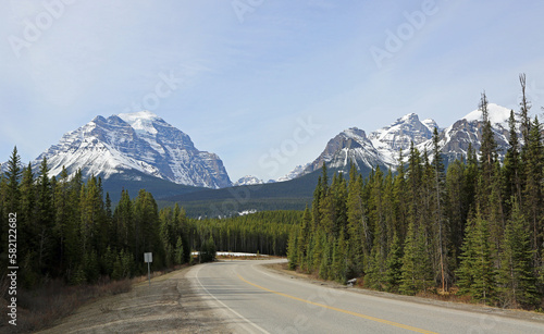 View at Mt Temple - Canada