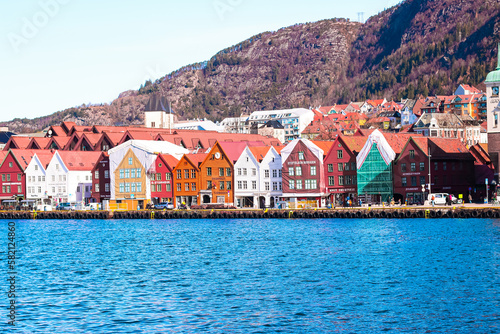 Bergen, Norway. Architecture and buildings of the city