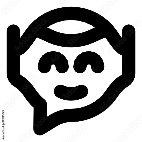 chatbot icon illustration