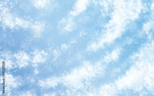 青空と雲04 見上げた空