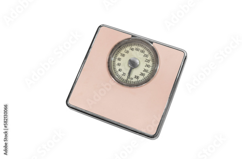 Vintage pink home weight sc...