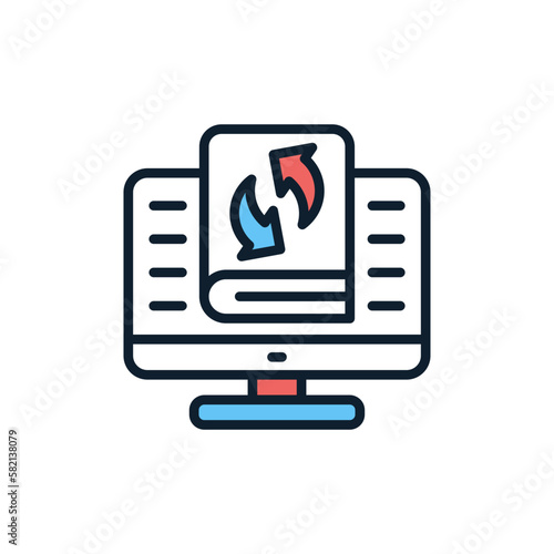 Repeatable icon in vector. illustration