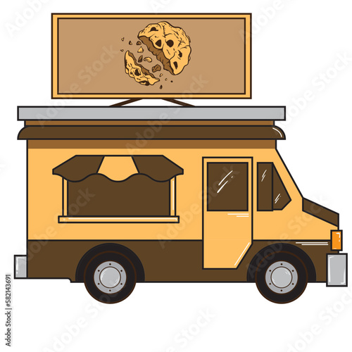 Food Truck Illustration