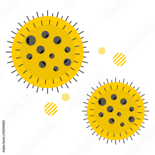 Sea urchin concept, Euechinoidea or Carinacea vector design, Sea Food symbol, Underwater Animals aquatic Common species illustration  photo