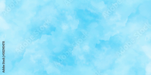 Blue sky with white clouds background. panorama landscape light Sky clouds background .Abstract nature background of romantic summer blue sky with fluffy clouds. Soft cloud in the sky background.