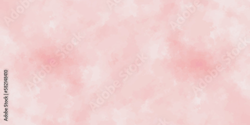Abstract pink watercolor background .hand painted vector illustration .gradient pink texture background .Soft pink grunge background frame. 