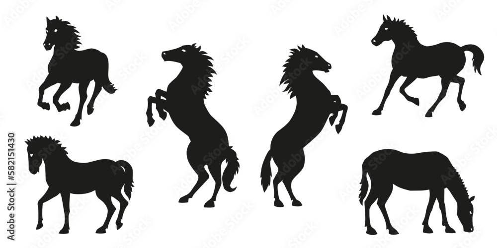 horse silhouettes volume 2