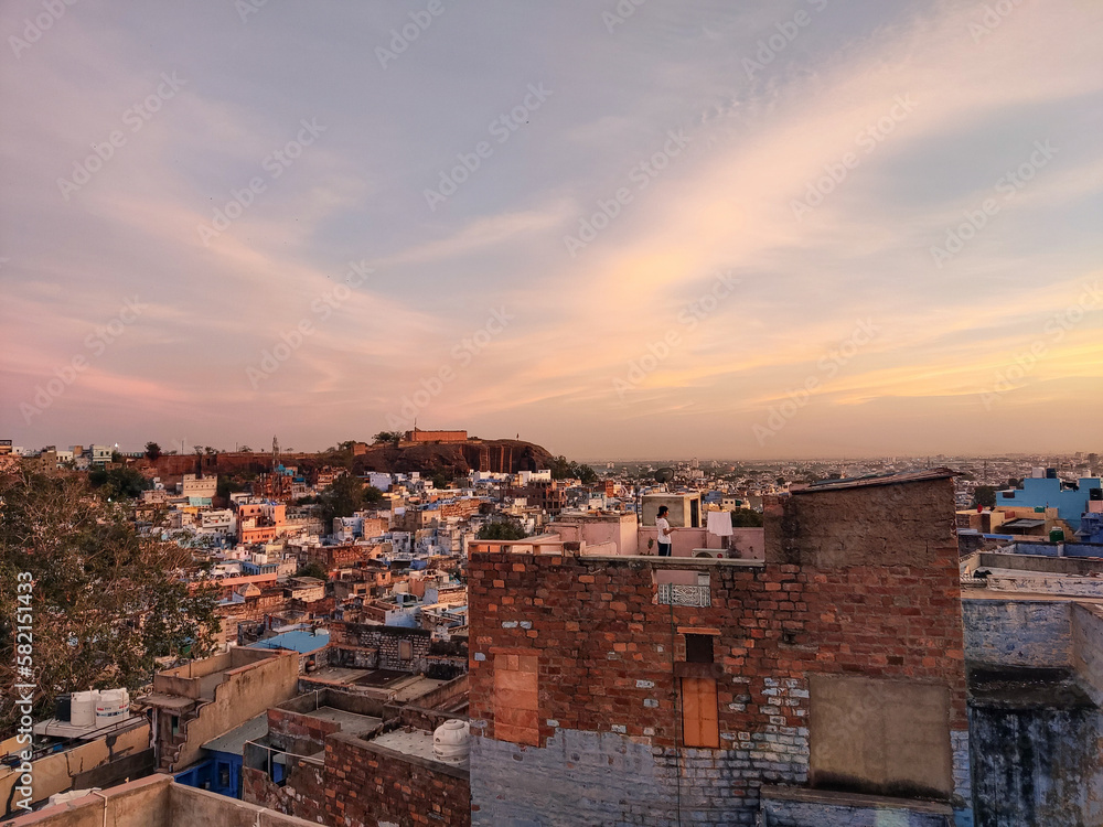 Jodhpur panorama, India