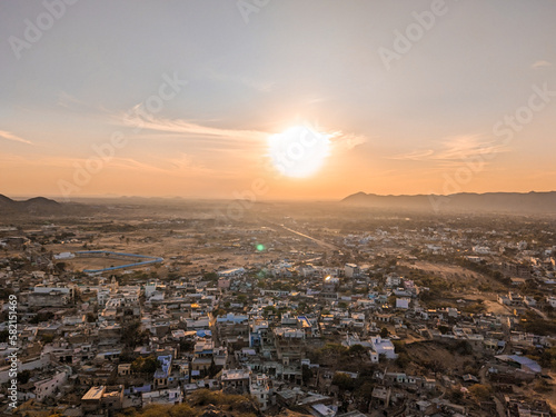 Pushkar panorama, India