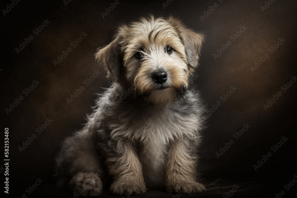 Discover the Unique and Lovable Traits of the Glen of Imaal Terrier Dog on a Dark Background