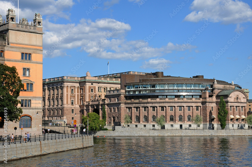 parliament in Stockholm