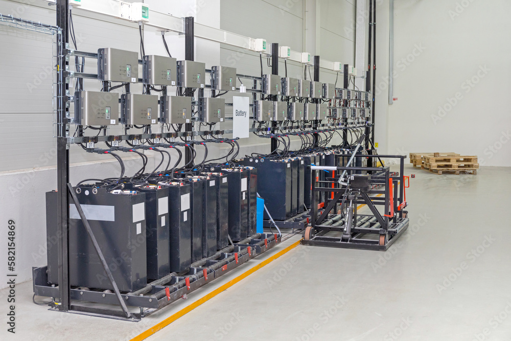 Charging Station Battery Room