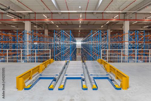 Upper Floor Gravity Flow Distribution Warehouse