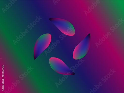 water drops on purple background