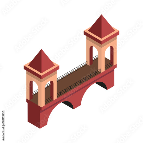Bridge Isometric Icon