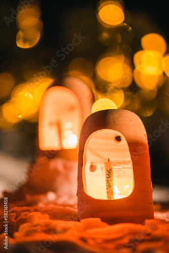 Uesugi Snow Lantern Festival
 winter 2023 Japan photo